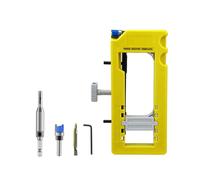 Adjustable Door Hinges Routers Jig Template for Practical Mortises From 3" To 5" Length Featuring Clamping Screws
