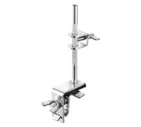Adjustable Drum Cowbell Mount, Drum Clamp, Instrument Accessory, Strong Construction, Secure Attachment, General Fit, for Kits, Keyboards, Bass Rings, Guitar Cases, (2.6x5.3x18.6cm)