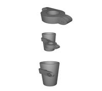 Adjustable Drum Stick Holder for Cymbal Stand - Universal Clamp Mount System