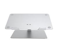 Adjustable Foldable Aluminum Laptop Stand, Laptop Riser Computer Riser Height Adjustable Fits 11 to 17in Notebooks For Desk Office Home Use