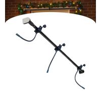 Adjustable Garland Hanger for Front Door Frame,Heavy-Duty Christmas Halloween Decoration Holder for Wreaths,Garland Holder - No Screws & No Drilling & Glue-Damage-Free (80-100cm/31.5-39.37in)