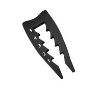 Adjustable Golf Tool, Tee Height Adjuster, 2.9x1.28x0.2in Elevator Tools, Consistent Tee Placement, Golfer Training Aid for Women & Men, Practice, Easy to Use, Enhances Golfs Performance