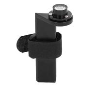 Adjustable Grade Rod Level Aluminum Horizontal Bubble Level for 1 to 1.25 in Round and Rectangular Rods, Lightweight Construction with 40 - Minute Sensitivity