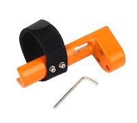 Adjustable Grade Rod Level,Bubble Level for Aluminum Alloy Handheld Fixed Right Angle Strap with Tie Large 10 min Vial Orange Portable Measuring Instrument Special Horizontal F