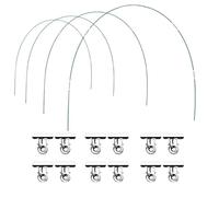 Adjustable Greenhouse Hoop - Garden Tunnel supporto frame for raised beds, flessibile curved rods | Durable Plant cover structure for strawberries, vegetables, erbe, gardening netting bird frost wind