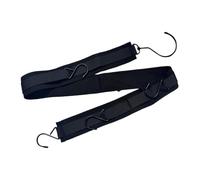 Adjustable Hockey Gear Rack - 5 hook portatile drying hanger, multi-purpose sport equipment holder | ideale per organizing and drying hockey apparel for players training outdoor sports camping bedroom