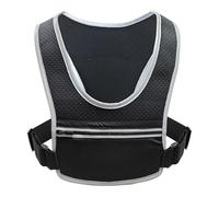 Adjustable Jogging Vest, Reflective Exercise Vest, Hydration Pouch Holder, Water Resistant Vest Pack, Jogging Hydration Pack, Gym Workout Vest, Running Vest with Phone, Phone Holder for Running
