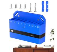 Adjustable Magnetic Hold: The wrench organizer features a sliding slot me