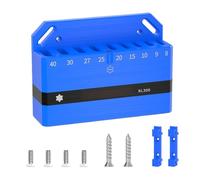 Adjustable Magnetic Hold: The wrench organizer features a sliding slot me