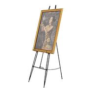 Adjustable Metal Easel, Easel Stand for Display 120/150cm Tall Portable Painting Holder Sturdy And Durable Studio Easel for Artists, Adults And Beginners