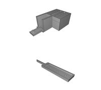 Adjustable Optical Endstop Mount for Anycubic i3 Mega S 3D Printer with Rail