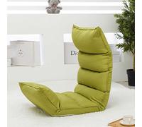 Adjustable Padded Floor Chair with Back Support, Long Padded Sleeper Bed, Couch Recliner, Gaming/Meditation Chair for Adults