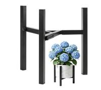 Adjustable Plant Stand Adjustable Triangular Heavy Metal Holder Rack