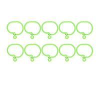 Adjustable Plastic Cow Nose Ring | Secure Weaning & Health Maintenance for Calves | Gentle Cattle Nose Ring for Farms/Dairies/Livestock | 12cm x 10cm, 10 - Pack