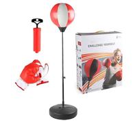 Adjustable Punching Bag, Punching Bag with Gloves, Home Punching Bag, Kids Training Punching Bag, Sturdy Punching Bag with Stand and Gloves for Kids and Teens Over 13 Years