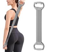 Adjustable Resistance Bands - Fitness Stretch Strap, Flexibility Training | Back Mobility Pull Band Exercise Support, Yoga Pilates Rehabilitation Strength Equipment Women Men Athletes Travel Work