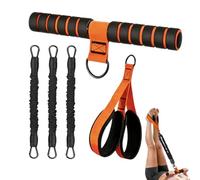 Adjustable Resistance Training Bands, 30 Lbs Multifunction Ab Trainer, Pedal Resistance Band Tension Rope for Home Fitness Gym Pilates Full Body Workout Strength Accessory for Indoor Outdoor Use
