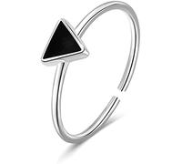 Adjustable Ring,Geometric Stackable Ring for Women Minimalist Finger Tail Band Adjustable Open Rings Jewelry Nice processing