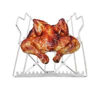 Adjustable Roasting Rack, Stainless Steel Oven Grilling Insert, Durable Baking Rack for Pan Meat Chicken Steak Turkey Home Cooking BBQ Outdoor Camping Holiday Meal Prep