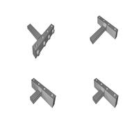 Adjustable Rolling Arm Mount for 3D Printer Y-Axis with Linear Rod Support