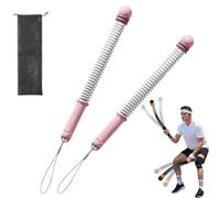 Adjustable Ropeless Battle Ropes for Home Gym, 3lbs Ropeless Battle Ropes Adjustable Weight, Portable Exercise Equipment for Strength, Total-Body Sculpting (Pink)