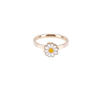 Adjustable Rotating Daisy Flower Ring for Anxiety and Meditation, Skin Friendly Material, Creative Gift for Women and Men