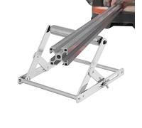 Adjustable Saw Stand - Foldable Stainless Steel Tool Frame, Perfect for Workshop Setups | Rustproof Cutting Machine Base, Stable Load-Bearing Support for Precision Work, Carpentry, Garage, Constructio