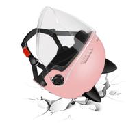 Adjustable Scooter Helmet - Protective Riding Headgear with Visor for Men Women | Lightweight Hard Shell Cycling Commuting Gear for Motorcycle Bicycle Skateboard Urban Outdoor Adventure Sports