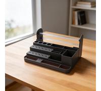 Adjustable Screwdriver Holder Box ABS Plastic Tool Organizer(black) | Adjustable compartments, fits various sizes, keeps tools accessible, organized workflow, easy sorting
