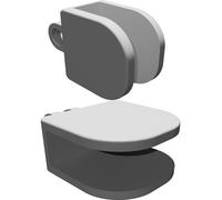 Adjustable Shelf Mount Bracket for Fifine Microphone Above Monitor Desktop Setup