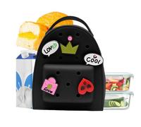 Adjustable Silicone Backpack, Cartoon Silicone Backpack, Jelly Backpack for Girls, Cartoon Backpack, Cartoon Backpack, Cartoon Travel Bag for Girls, Nero, Se référer au descriptif, riferimento