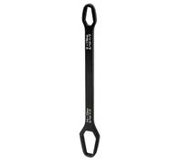 Adjustable Spanner Wrench, Double Ended Repair Tool, Bike Gear with Nut Fit Feature, Automotive Steel Driver Kit, Mechanical Gear with Sturdy Build, Carpentry Accessory for Daily Drive and Travel