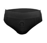 Adjustable Strap On Harness Boxer per Uomo e Donna - Boxer Strapless con O-Ring in Silicone - Compatibile con Dildo, Elegante e Discreto (senza Dildo)