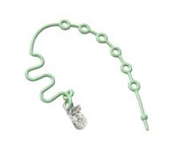 Adjustable Stroller Straps, Silicone Pacifier Clip, Lightweight Secure Holder with Easy Clean, Flexible Material with Quick Attach, Modern Gear for Travel Car Seat Cribs Bags Bottle and Teether