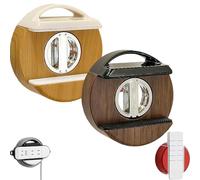 Adjustable Suction Cup Power Strip Holder, No Drill Under Desk Cable Management Organizer, 360° Rotating Reusable Wall Mount for 1.5"-3.5" Surge Protectors, Holds up to 5lbs (Mixed#2)