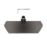 Adjustable Sun Visor - Multi Angle Rotation, Clear Acrylic Anti Glare Panel, Strong Clamp Fix Sun Protection Unit, Stable Driving Eye Comfort Guard | Automotive Windshield Side Heat And Light Control