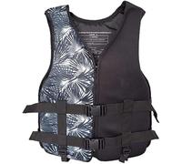 Adjustable Swimming Vest for Adults, High Buoyancy Breathable Portable Safety Floatation Swim Vest for Outdoor Boating Kayaking Surfing Water Sports Activities Gear Men Women(Black,XXL)