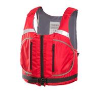 Adjustable Swimming Vest for Adults, High Buoyancy Safety Breathable Portable Floatation Swimming Vest for Boating Kayaking Surfing Water Sports Activities for Men and Women(Red,M)