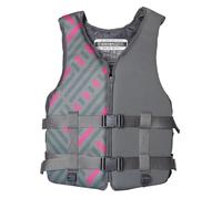 Adjustable Swimming Vest for Adults Men Women Neoprene Buoyancy Aid Floatation Vest for Kayaking Snorkeling Swimming Boating Fishing Paddle Boarding Water Sports Safety(Grey,M)