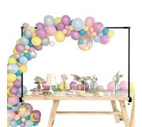 Adjustable Table Arch Stand, Event Decoration Stand | Reusable Metal Balloon and Flower Arch Frame for Weddings, Christmas, Birthday Decorations | Versatile Arch Frame for Table Displays