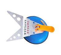 Adjustable Tile Hole Locator, Tile Positioning Fixer with Vacuum Base, Suction Cup Measuring Tool for Precise Drilling on Glass, Porcelain, Ceramic Surfaces