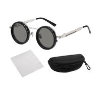 Adjustable Tint Sunglasses, 1-9 Gear Sport Eyewear, UV Protection Round Shades, Versatile Outdoor Glasses for Men, Women, Driving, Fishing, Beach, Cycling, Hiking, Travel