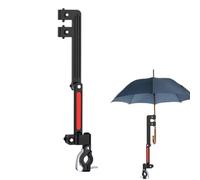 Adjustable Umbrella Clamp - Bicycle Handlebar Holder, Universal Mount