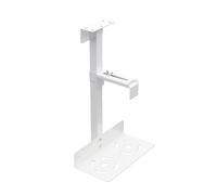 Adjustable Under Desk PC Mount CPU Desktop Computer Holder, Heavy-Duty Wall and Desk Mountable Bracket with Flexible Height and Width for, Office, Home PC Towers