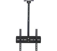 Adjustable Universal Ceiling TV Mount StandTilt & Swivel Bracket 110 lbs Capacity Shopping Malls Workplaces & Street Shop Displays