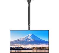 Adjustable Universal TV Stand & Ceiling Mount Bracket for 3265 inch TVsTilt Swivel Flip DownIdeal for Wall or Ceiling Installation