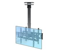 Adjustable Universal TV Stand & Wall Mount Fits 3255" LED TVs Tilt & Swivel Bracket Dual TV Ceiling Mount Easy Assembly Home & Office Use