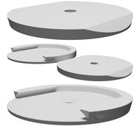 Adjustable Wall Security Camera Bracket for Wyze Pan Cam with 1/4-20 Thread