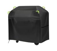 Adjustable Waterproof Shroud - BBQ Grill Cover, Outdoor Protective Shield Weatherproof Barbecue Tarpaulin | Heavy Duty Dustproof Rain Resistant Canvas Protector for Camp Home