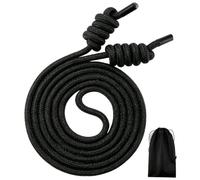 Adjustable Women Jump Rope Smooth Woven Cord Comfortable Skipping Rope | Unisex Men Jump Rope for Adults Youth Family Training Outdoor School Racing Sports Gym Home Workout Cardio